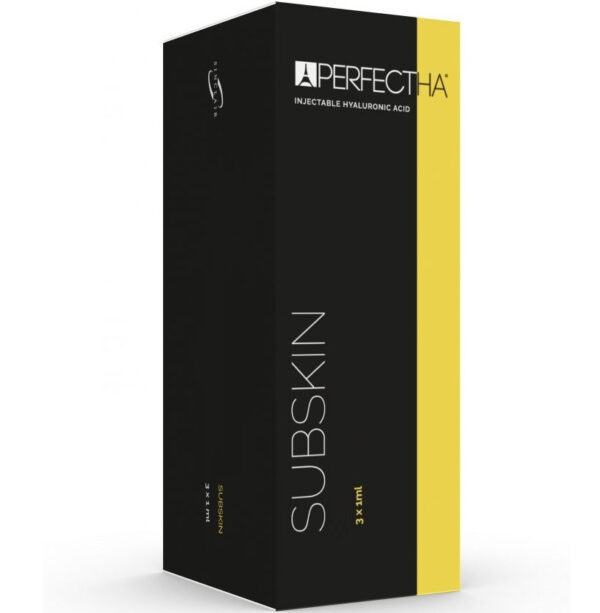 PERFECTHA SUBSKIN, is designed to fill wrinkles, severe depressions of the skin, erase deep scarrings of skin tissue, contour jawlines and increase the vo..